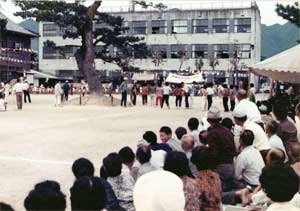 昭和５１年９月サヨナラ川跡小記念体育大会